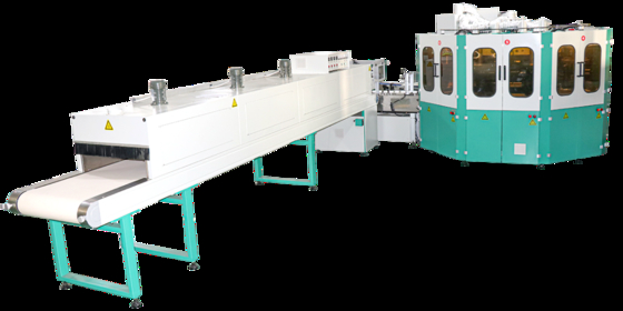 Полностью автоматический трафаретный принтер для пластика, металла и стекла