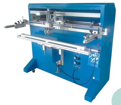 600 шт/час Полуавтоматическая машина для трафаретной УФ-печати на пластиковых ведрах