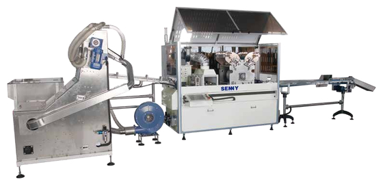 High Speed 2 Color Bottle Caps Printing Machine with Plasma Treatment LED-UV Curing and Inspection