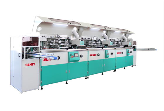 1-8 Color Printing Plastic Bottle Automatic UV Printing Machine 85pcs/Min