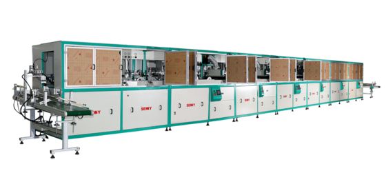 Машина для плазменной обработки поверхности пластиковых круглых ведер, полностью автоматическая трафаретная печать, 18 шт/мин