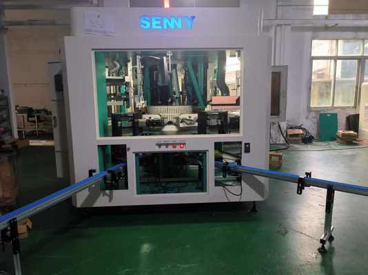 360-градусный станок для трафаретной печати на бутылках различных форм и размеров, до 55 шт/мин