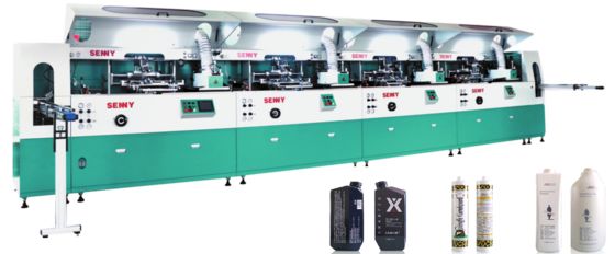 Машина для обработки пламенем для многоцветной УФ-экрановой печати, горячего штампования, маркировки круглых овальных квадратных бутылок