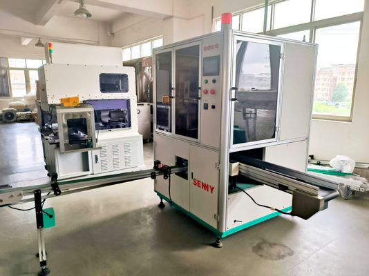 1 цвет Полностью автоматическая машина для горячего штампования для бутылок 3000 штук / час