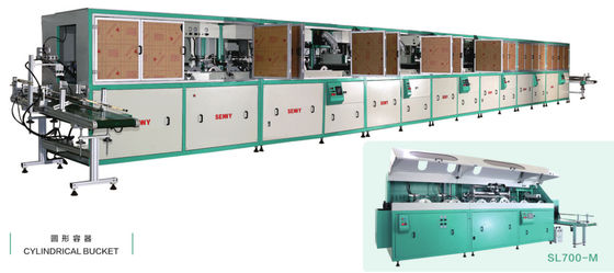 Печатная машина экрана отдельной станции SGS 1000pcs/Hr для ведра