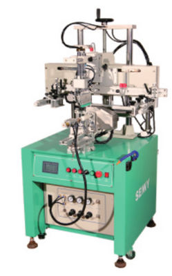 Печатная машина экрана CNC 600pcs/Hr Semi автоматическая для бутылки изогнутой формы