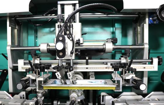 Оборудование печатания экрана 4 цветов автоматическое, принтер экрана SGS 50pcs/Minute роторный