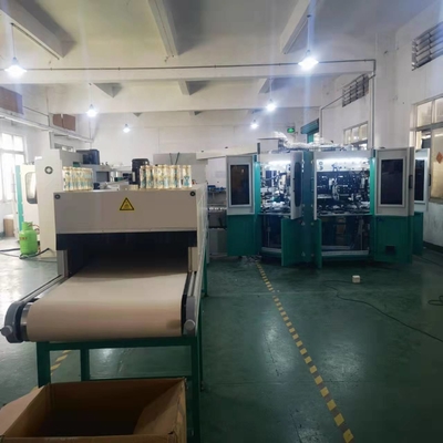 Разливает печатную машину по бутылкам экрана цвета CNC Multi для крышек опарников в различных формах