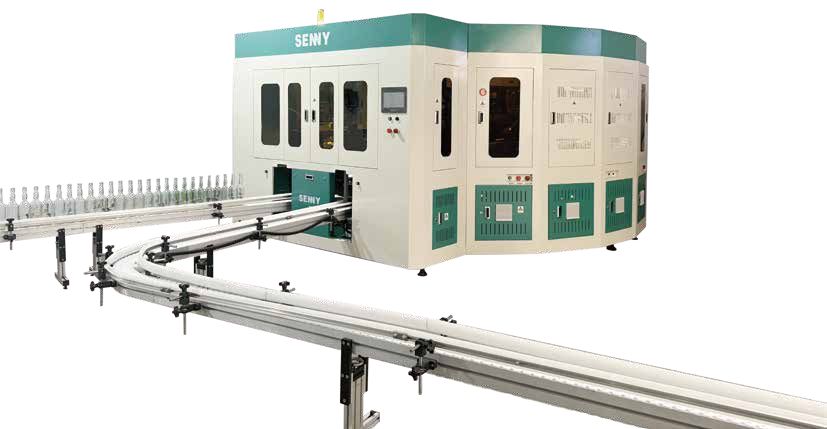 Машина для горячего тиснения на стеклянных бутылках 6 цветов ИК+УФ Трафаретная печатная машина