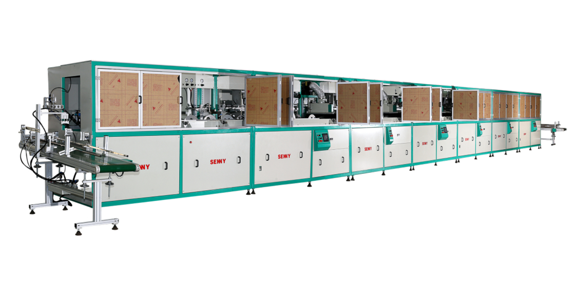 7-25L Пластиковый Круглый Бак Машина УФ-Печати 18шт/мин