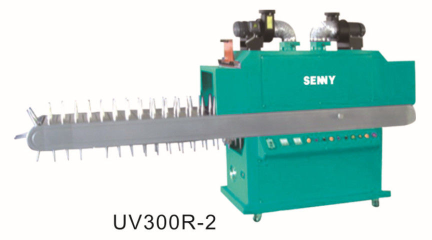 машина 9kw 5000pcs/Hr портативная УЛЬТРАФИОЛЕТОВАЯ леча Semi автоматическая после УЛЬТРАФИОЛЕТОВОГО печатания чернил
